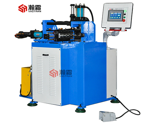 HSE-4-7 四工位管端成型機(jī) 縮管機(jī)、鐓頭機(jī)、擠包機(jī) 伺服換工位